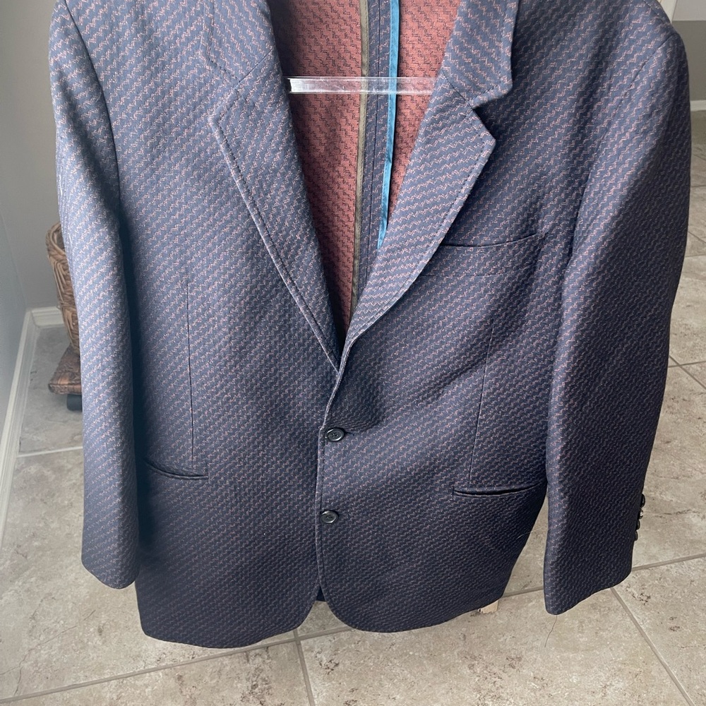 Paul Smith PS Mid fit stretch unlined blazer 40/50 tweed pattern